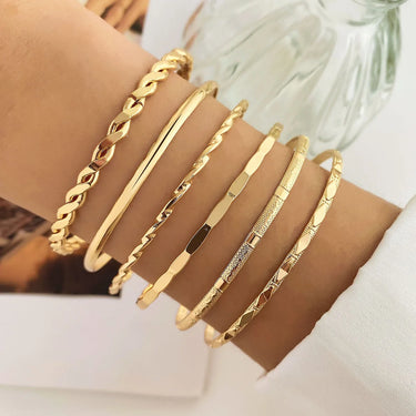 Bracelet Twisted Chain Bangle